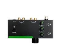 Luocute Preamp di Phono per Giradischi, Mini Preamplificatore con Regolazione Mid -bassa Media XLR Connessione Bilanciata Eutput del Circuito a Basso Rumore per Altoparlanti Attivi (Spina europea)