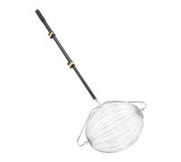 Luocute Raccoglitore di Noci, Asta Telescopica in Alluminio con Gabbia in Acciaio Inossidabile 304 E Manico in Schiuma Eva, per Raccogliere Palline da Tennis Noci Pecan nel Frutteto