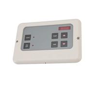 Luocute Regolatore di Temperatura per Sauna, Pannello Digitale con Scatola di Controllo Separata per Scaldabagno per Sauna SAB Sad Serie HV 3-27KW, Installazione a Parete con Time (White)
