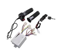 Luocute Regolatore di velocità con Spazzole del Motore Acceleratore da 500 W e Impugnatura Dell'acceleratore per Scooter Elettrico, Accessori per Bici Elettriche Interruttore di