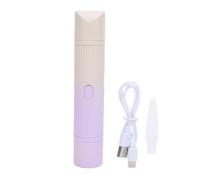 Luocute Rifinitore Elettrico per Bikini da Donna, Rifinitore per del Corpo Ricaricabile per Pubici, Ascelle, Gambe, Viso (Viola sfumato)