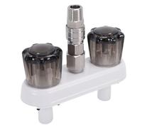 Luocute Rubinetto per Doccia per in Metallo, Sostituzione Rubinetto per Doccia per, Valvola per con Connettore Filettato 3/4 Pollici per Pulizie Interne Ed Esterne, Installazione