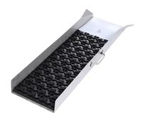 Luocute Scatola per Chiuse Strumento di Recupero Portatile Pieghevole in Lega di Alluminio per L'estrazione Dell'oro, con Cuscinetto in Gomma, per Dragaggio di Prospezione e