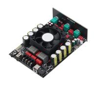 Luocute Scheda di Amplificatori di Alimentazione 2.0 CANNEL 220W Modulo di Amplificatori di Potenza Audio, BT 5.2 Scheda di Amplificatore Audio 220W Modulo Audio Input Aux a Doppio