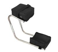 Luocute Sedile Ergonomico per Ginocchio, Inginocchiatoio e Sedile Giardino in Acciaio Legato con capacità di 300 Libbre, Supporto Ergonomico per Giardinaggio, Agricoltura e Lavori