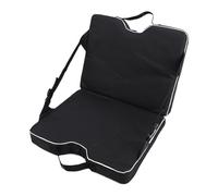 Luocute Sedili dello Stadio con Supporto Posteriore, Panno 600D Oxford Spesso Imbottito Sedile Portatile con Schiena e Cuscino per Eventi Sportivi per la Pesca da, 16.9x13.8x2.2in