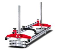 Luocute Segheria a Catena, Segheria Portatile per Barra Guida da 14-36 Pollici con Altezza e Larghezza di Fresatura Regolabili, Lega di Alluminio e Acciaio, di Guida per Taglio Legname