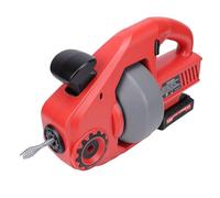 Luocute Serpente di Scarico Elettrico, Coclea di Scarico a Batteria da 800 Giri/min con Molla in Acciaio Inossidabile da 7,6 M e Controllo della velocità Variabile per la Pulizia (Spina europea)