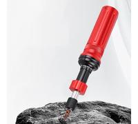 Luocute Set di Cacciaviti Dinamometrici Meccanici Preimpostati, Punte Regolabili in Acciaio S2 a Doppia Scala da 0,5-3 Nm, con Connettore Esagonale da 1/4 di Pollice Adattatore AD 19