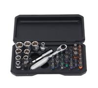 Luocute Set di Cacciaviti Magnetici, Risparmio di Manodopera 72 Denti Ingranaggi Fine 5 ° Rievitini a Cricchetto di Rotazione e Set di Caccia di Cacciaviti, Kit di Strumenti di