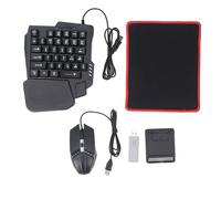 Luocute Set di Convertitori Mouse Tastiera da Gioco, BT 5.2 Nessun Ritardo Chip da Gioco Ad Alta sensibilità 125 Fotogrammi/sec Combo Gamepad Mobile, con Funzione Smart Press Gun, per 8