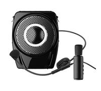 Luocute Sistemi di Altoparlanti BT Ricaricabili Impermeabilizzabili, 2,4 G 20H di Riproduzione di Riproduzione Amplificatore Affari Auricolare Microfono Mic 25w PA per la Promozione
