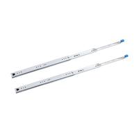 Luocute Slide Cassetti per il Servizio Pesante, 1 Coppia di Cassetti 32 Pollici Slide 53 Mm Larghezza 3 Volte Estensione Completa Cuscinetto a Sfera di Montaggio a Sfera con Blocco con