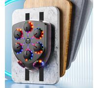 Luocute Smart Boxing Machine Musica da Boxe Trainer Interattivo Bluetooth Montaggio a Parete con Luci LED Sincronizzazione al Ritmo Batteria 2400mAh Senza Trapano Design per Palestra