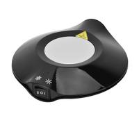 Luocute Sottobicchiere USB, Scaldavivande per Bevande Calde e Fredde a Doppio Scopo, Tappetino per il Controllo della Temperatura delle Bevande 2 in 1 con Alimentatore USB per Lat (BLACK)