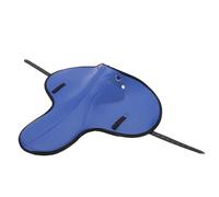 Luocute Sottosella Antiscivolo Ammortizzante, Cuscino Ergonomico Comodo per Equitazione con Cinghia di Fissaggio per Dressage, Salto Ed Eventi Competitivi, Blu