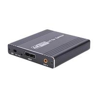 Luocute Splitter DisplayPort per Computer PC, 4K 144Hz DisplayPort Splitter 1X2 Supporto MST Mirror Adattatore Splitter Display Port in modalità Estesa, Strumento TV Satellitare