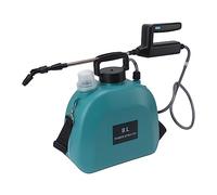 Luocute Spruzzatore Elettrico da 8 Litri con Batteria da 2000 MAh (GREEN) | Spruzzatore Alimentato a Batteria, Impugnatura Antiscivolo, Ugello per Nebulizzazione Fine, Tracolla, per la Pulizia