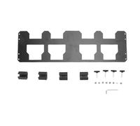 Luocute Staffa per Organizer per Cassetta degli Attrezzi, Staffa di Stoccaggio per Piastra di Montaggio per Cassa Imballaggio, Custodia a Mezza Larghezza per Cassette degli Attrezzi,