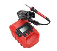 Luocute Stazione per Saldatore Cordless da 60 W, Temperatura Regolabile 200-480°C, con Riscaldamento in 5 Secondi e Punta Staccabile, per Saldatura a Filo di Riparazione di