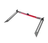 Luocute Strumento Modello del Battistrada Scale, Calibri per Battistrada in Alluminio Strumento di Misurazione di Misurazione con Angolo Misurazione per gli Scaffali delle Scale.