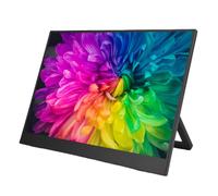 Luocute Supporto per Schermo HDR Portatile da 14 Pollici per Operativo RASPI, 1920x1200 60Hz Type C Ultra Slim Computer Spect, Supporto Incorporato, Plug & Play, Angolo di