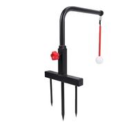 Luocute Swing Trainer, Ferro 3 Regolabile in Altezza Migliora la Precisione, Potenza e Coerenza Aiuto per L'allenamento dello Swing con Palla a Ritorno Automatico per la Pratica dello (Rosso)