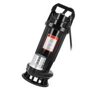 Luocute system di Pompa Sommergibile per Acque Reflue Pompa per Effluenti per Carichi Pesanti in Ghisa 12m³/h Testa 12m Scarico 2 Pollici NPT con Tubo Cavo 10 M per Drenaggio delle Acque (Spina