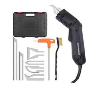 Luocute Taglierina per Schiuma, Coltello Caldo Elettrico con 5 Lame e 3 Secondi di Riscaldamento, Temperatura Regolabile da 50 a 600 °C, per Taglio di Gomma di Tessuti in Plastica (Spina europea 220