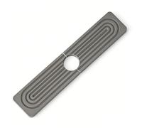 Luocute Tappetino per Rubinetto in Diatomite per Lavello da , Lavello in Pietra Ad Asciugatura Rapida Protezione Contro gli Spruzzi Protezione per Controsoffitto Che Assorbe (60*10 cm)