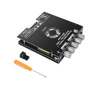 Luocute TDA7498E Scheda Amplificatore BT, Modulo Amplificatore di Potenza Audio Subwoofer 2.1 160W X 2 220W con Ventola Silenziosa di qualità Audio HiFi, per Altoparlanti Domestici (ZK-HT21)