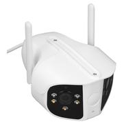 Luocute Telecamera Di MonitorAggio Binocularing per Bambini Ad Alta Definizioni, Connessione Wi-Fi Wireless, Visione Notturna Doppia Sorveglianza per Interni, Grangolo Di