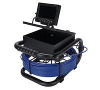 Luocute Telecamera Fognaria Incorporata in una Scheda di Memoria da 16 GB DVR IP68 Endoscopio di Scarico della Pipeline Industriale a Prova di Pioggia con Display da 4,3 Pollici per i (50M)