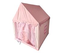 Luocute Tenda da Gioco per Bambini per Interni Tenda da Gioco Portatile Rosa e Bianca per Ragazza Carina Casetta da per Interni per la Casa Camera da Letto Soggiorno Pigiama Party
