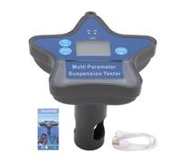 Luocute Tester Digitale Dell'acqua per Acquacoltura, Piscine, Acque Reflue Industriali, Monitor della qualità Dell'acqua Nove in CON Kit Galleggiante per Trasmissione BT in Tempo Reale