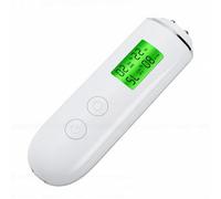 Luocute Tester per L'idratazione della Pelle, Analizzatore Digitale della Pelle Ad Alta Precisione con Ampio Schermo LCD e Rilevamento UV, per Uso Domestico Saloni di Bellezza Cura della (WHITE)