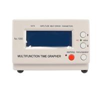 Luocute Tester per Orologi Meccanici con Schermo LCD Timegrapher n. 1000, Cronografo per Orologiai, Strumento di Calibrazione della Precisione, Adatto a Quasi Tutti gli (Spina europea