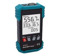 Luocute Tester per Pannelli Solari da 2000 W Multimetro Fotovoltaico Misuratore MPPT con Display LCD per la Risoluzione dei Problemi della Tensione a Circuito Aperto Rilevamento