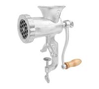 Luocute Tritacarne Manuale, Manovella in Ghisa Rivestita in Stagno Resistente per Fresche Salsicce di Manzo Macinato Alimenti per Animali Domestici, Compatto per Ristoranti di Casa