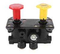 Luocute Valvola di Controllo del Freno Ad Aria Dash 3 Dash, 800257 Valvola del Freno di Parcheggio MV3, Valutazione della Freno di Parcheggio per Bendix 109392 109935 5002691