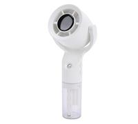 Luocute Ventilatore Nebulizzante Portatile, Ventola di Raffreddamento Personale Portatile Ricaricabile con 3 velocità, Testa Regolabile, Ugello Nebulizzatore Verso L'alto e Ricarica di