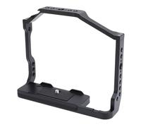 Luocute Videocamera Piatta della Gabbia con Piastra Rapide, Stabilizzatore della Fotocamera Universale per CAM Full Full Full Z8 con Fori Filettati da 1/4 Pollici da 3/8 Pollici per la