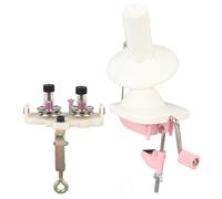 Luocute Winder del Filo, 8 Fili 150G Capabilità Winder a Sfera di Filato Elettrico per Uncinetto, Strumento di Torta Compatto con una Forte velocità di Tensione, Assistenza di Lana