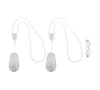 Luocute Wireless Caregiver Pager a 2 Vie Intercom a Lungo Raggio 105 DB Volume Forte 40 Giorni di Lavoro per i Pazienti Anziani Seniors Home Office
