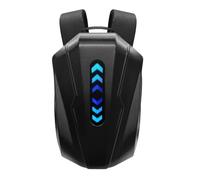 Luocute Zaino per Moto LED, Zaino Knight con Schermo a Colori Programmabile, Controllo APP, Zaino per Moto 18 Pollici Resistente All'acqua con Guscio Rigido, Display Accattivante,