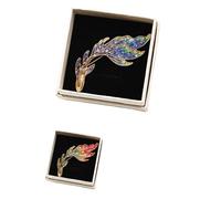 Luodian Artisan - Accessorio per capelli a forma di farfalla con intarsio di perle, kit fai da te per adulti, regalo per mamma e fidanzata., Misura unica, Guscio naturale lega, vernice lucida