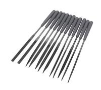 LUOFANG 12 Pezzi Set di Lime ad ago diamantato Mini File Kit di Strumenti per Lime a Mano per Gioielli Metallo Vetro Pietra Lavorazione del Legno Intaglio di Gioielli