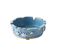LUOFDCLDDD Posacenere, Resina Senza Coperchio Fiori Portatile Posacenere, Posacenere per Esterni, Portacenere per Fumo, Posacenere per Sigarette per Uso Esterno, Wind Cool Posacenere Stampo