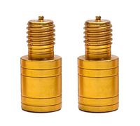 LUOFENG 2 Pezzi guadino da Pesca Maniglia connettore Adattatore filettato Adattatore Testa Rete arpioni da Pesca Immersione Parti Asta Rete