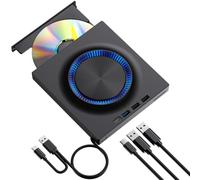 LUOFENG Ad alta velocità USB3.0 External Drive Writer USB3.0 Tipo C Porta Per Masterizzatori DvdRW Writer Recorder Lettore MultiCard